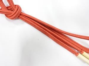 未使用品　正絹　無形文化財　道明製　手組帯締め